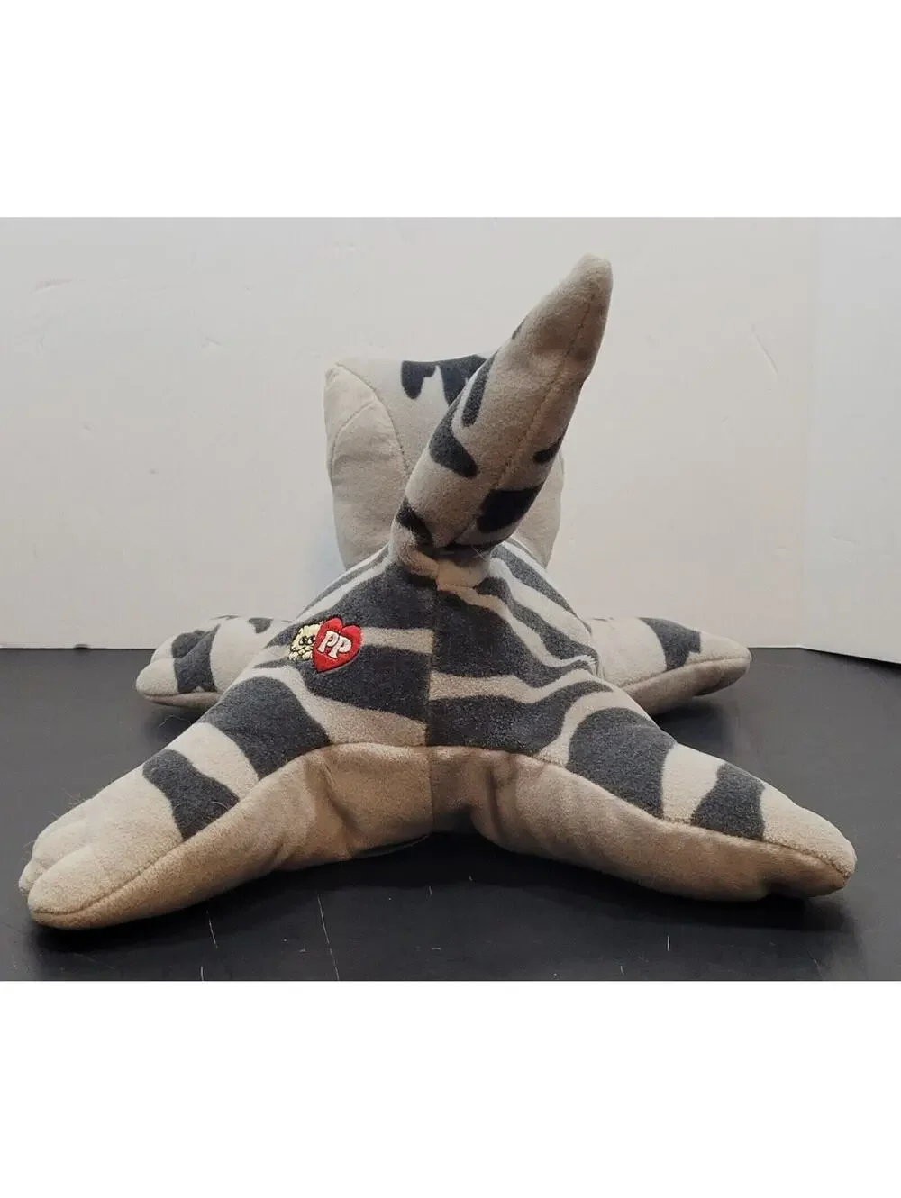 Vintage 1985 Pound Purries Plush Gray Striped Cat Kitten